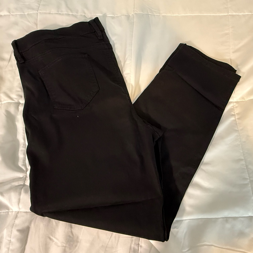 Buffalo David Bitton Black High Rise Soft Stretch Skinny Black Jeans NEW NWT